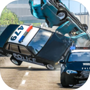 Police Car Crash Simulation 3D