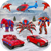 Spider Battle: Robot Wars Game