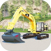 Play Construction Excavator Sim 3D