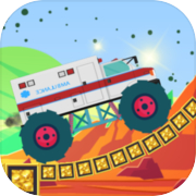 Play Monster Hill Climb Ambulance