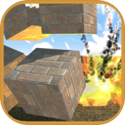 Play Block destruction simulator: cube rocket explosion