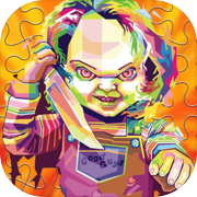 Scary Chucky Jigsaw Puzzle App