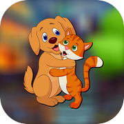 Play Best Escape Games 172 - Rescue Cute Cat and Dog