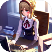 Anime Games: Office Girl Sim