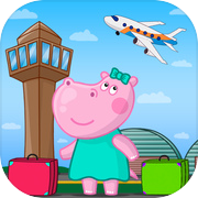 Play Hippo: Airport adventure