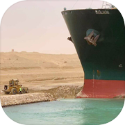 Play Steer through the Suez Canal