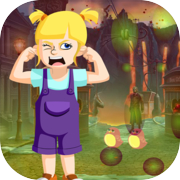 Play Kavi Escape Game 490 Scream Girl Rescue Game