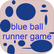 Play blue ball runner game