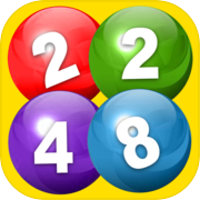 Play Lucky 2048 Ball Merge Master