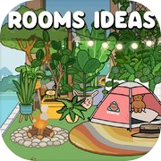 Play Toca Rooms ideas & coloring