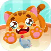 Play Cute cat games for children from 3 to 6 years