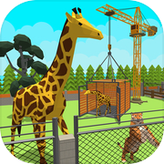 Play Zoo Craft : Blocky World Construction & Builder