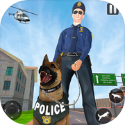 Police Dog Sim 3D Cop Chase