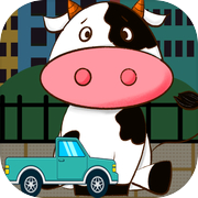 Play Cow ZigZag Car