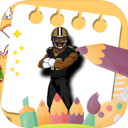 NFL COLORING BOOK GAME
