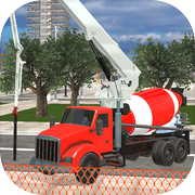 Play Construction Concrete Truck