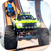 Monster Truck car stunt race