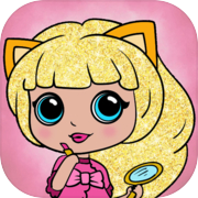 Play Coloring book dolls. Foxy Doll