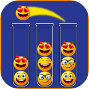 Emoji sort puzzle - Color Game