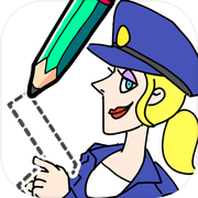 Play Draw Happy Police - Draw Games