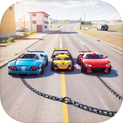 Play Chained Cars Against Ramp 3D