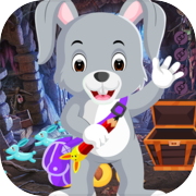 Play Best Escape Game 416 - Joyful Bunny Rescue Game