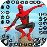 Play Spider Rope Hero Gangster Game