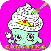 Coloring Book Shopkins Game