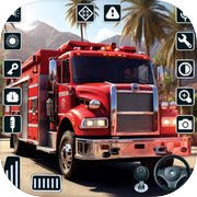 Fire Truck Rescue Truck Games