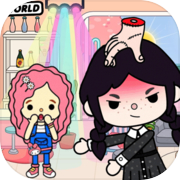 Wednesday Toca Doll Makeover