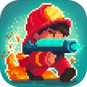Firefighter: pixel shooter