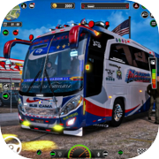 Play US City Bus: Coach Bus Game 3D