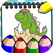 Play Dinosaur Coloring Page