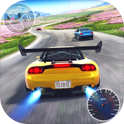 Real Road Racing-Highway Speed Car Chasing Game