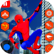 Miami Rope Spider Hero Game 3D