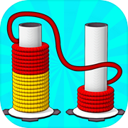 Rope Color Sorting Game
