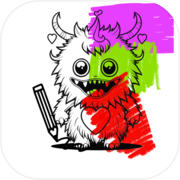 Play Coloring Little Monster ASMR