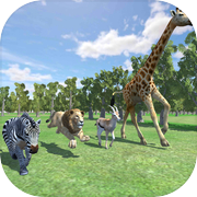 Wild Animals Race Simulator 3D