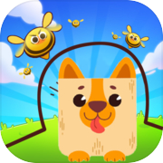 Play Dog vs Bee: Draw to Save Game
