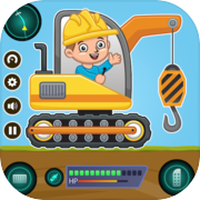 Kids Construction Truck Repair