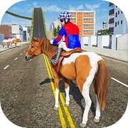 Horse Riding-Animal Race Game