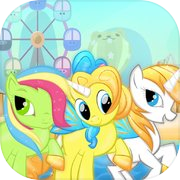 Flying Unicorn Beach Attack - Cute Unicorn Free Game for iPhone and iPad