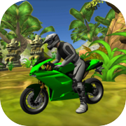 Jungle Motorbike Jumping 3D