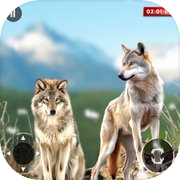 Wild Wolf Jungle Simulator 3d