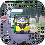 Tuk Tuk Auto Rickshaw 3d