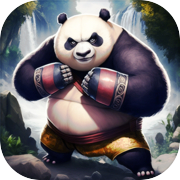Panda tests his kung fu skills