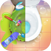 Play Washroom - Home Cleaning game