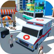 Play Ambulance Driver - Extreme city rescue