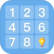 Number Slide Puzzle-Brain Test