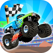 Monster Trucks Kids Race Game